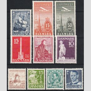 Postfrisk/Ubrugt div.