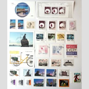 FRIM�RKER DANMARK | 2013 - Flotte enkeltm�rker + Miniark fra �rgangen 2013