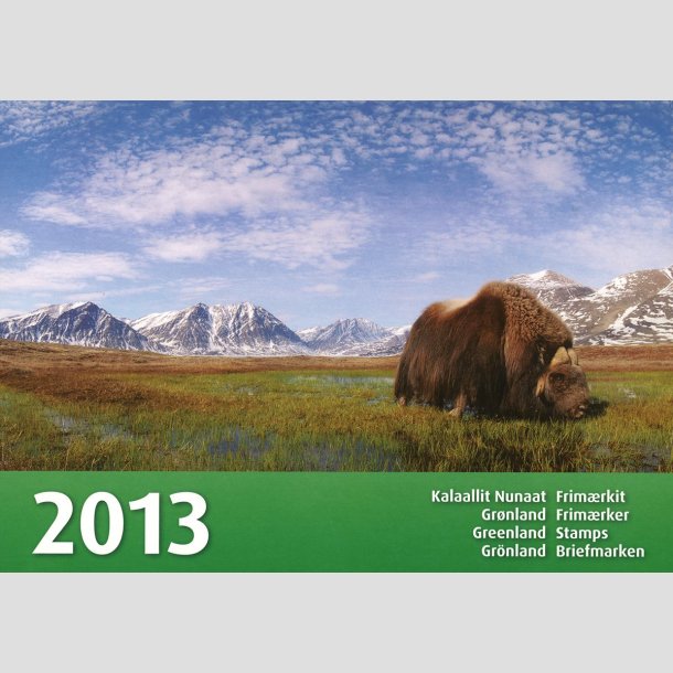 FRIM�RKER GR�NLAND | �rsmappe 2013 - Postfrisk