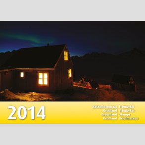 FRIM�RKER GR�NLAND | �rsmappe 2014 - Postfrisk