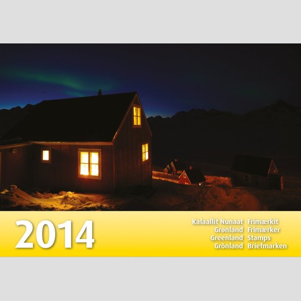 FRIM�RKER GR�NLAND | �rsmappe 2014 - Postfrisk