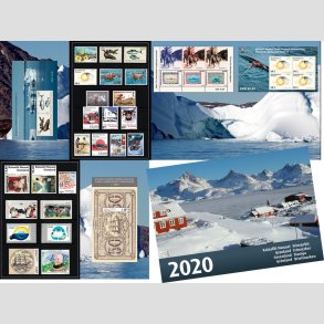 FRIM�RKER GR�NLAND | �rsmappe 2020 - Postfrisk