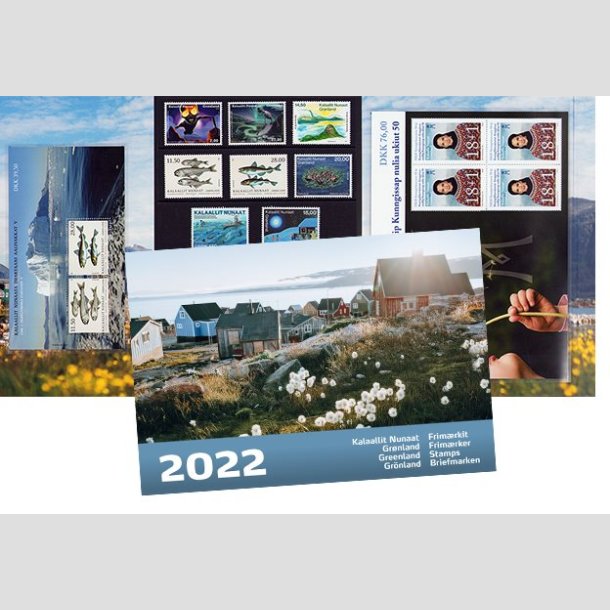 FRIM�RKER GR�NLAND | �rsmappe 2022 - Postfrisk