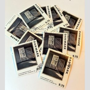 FRIMRKER DANMARK | 1997 - AFA 1158 - Vilh. Hammershj - 10 stk. x 9,75 Kr. - Pnt hjrnestemplet 