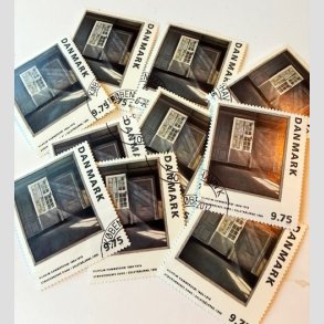 FRIMRKER DANMARK | 1997 - AFA 1158 - Vilh. Hammershj - 10 stk. x 9,75 Kr. - Pnt hjrnestemplet 