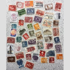 FRIM�RKER DANMARK | Flotte stempler - 50 stk. forskellige med Lux/Pragt stempler