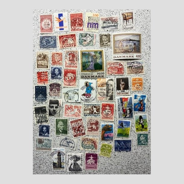 FRIM�RKER DANMARK | Flotte stempler - 50 stk. forskellige med Lux/Pragt stempler