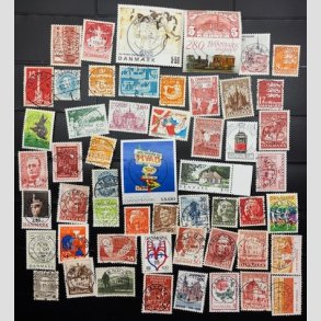 FRIM�RKER DANMARK | Flotte stempler - 50 stk. forskellige med Lux/Pragt stempler