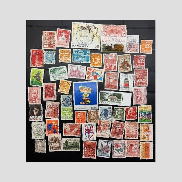 FRIM�RKER DANMARK | Flotte stempler - 50 stk. forskellige med Lux/Pragt stempler
