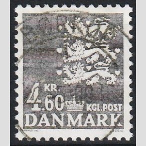 FRIMRKER DANMARK | 1988 - AFA 899 - Rigsvben - 4,60 Kr. gr - Pragt Stemplet Brkop