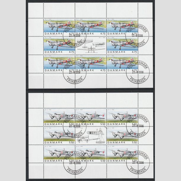 FRIMRKER DANMARK | 2006 - AFA 1479+1480 (SMARK NR. 27+28) - Ellehammer - Pragt stemplet