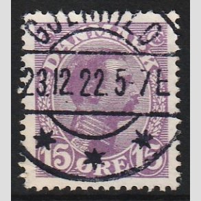 FRIM�RKER DANMARK | 1913 - AFA 70 - Chr. X 15 �re violet - Lux Stemplet 