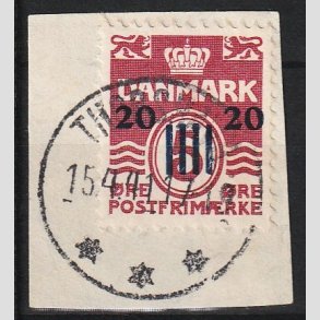 FRIM�RKER F�R�ERNE | 1940-41 - AFA 3 - F�r�provisorier - 20/5 �re vinr�d p� klip - Stemplet