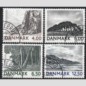 FRIM�RKER DANMARK | 2002 - AFA 1315-18 - Landskabsbilleder - 4,00 - 12,50 Kr. - Flot Stemplet