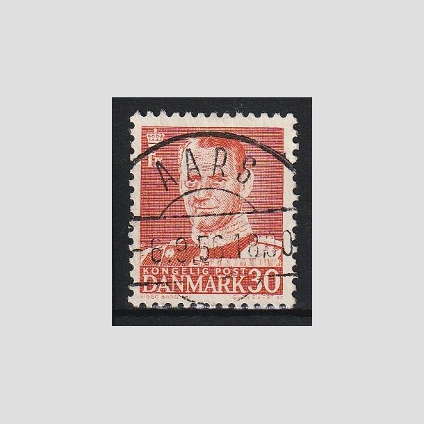 FRIM�RKER DANMARK | 1952-53 - AFA 337 - Fr. IX 30 �re r�d - Lux Stemplet Aars