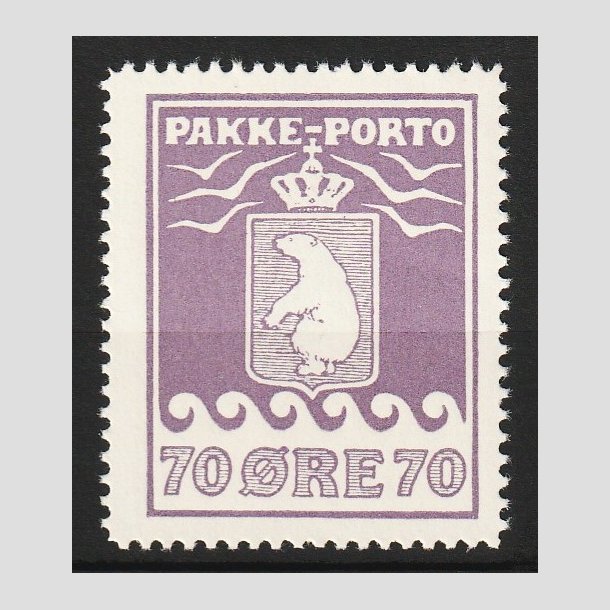 FRIM�RKER GR�NLAND | 1930 - AFA 10 - PAKKE-PORTO - 70 �re violet - Postfrisk
