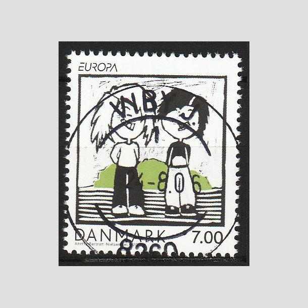 FRIM�RKER DANMARK | 2006 - AFA 1483 - Europam�rker b�rn/unge - 7,00 Kr. - Lux Stemplet Viby J.