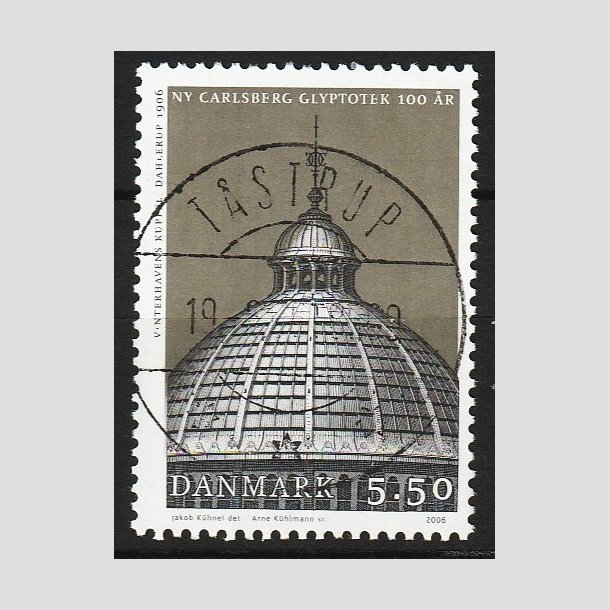FRIM�RKER DANMARK | 2006 - AFA 1475 - Glypoteket 100 �r. - 5,50 kr. - Lux Stemplet T�strup