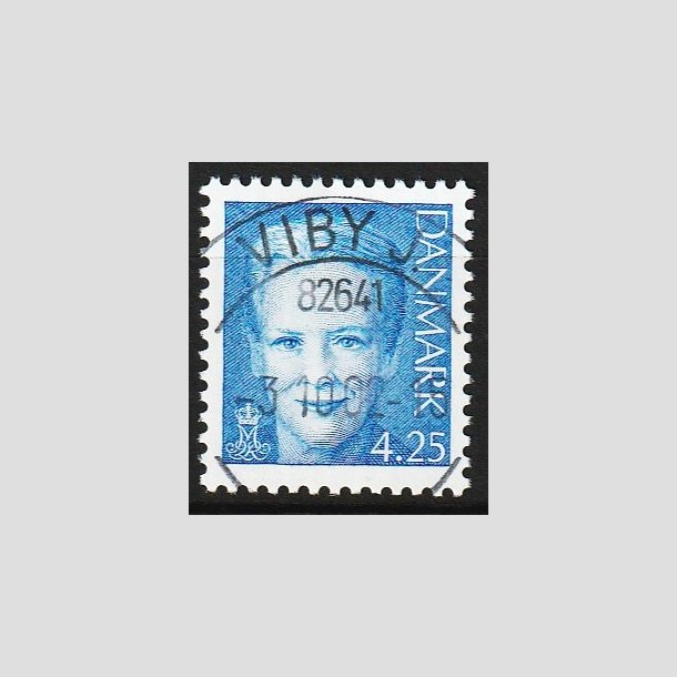 FRIM�RKER DANMARK | 2000 - AFA 1243 - Dronning Margrethe - 4,25 Kr. bl� - Lux Stemplet Viby J.