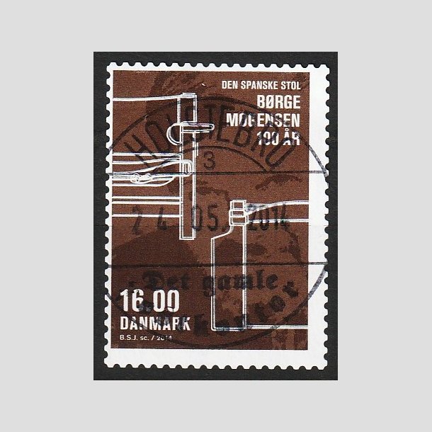 FRIM�RKER DANMARK | 2014 - AFA 1774 - Dansk design - 16,00 Kr. - Pragt Stemplet Holstebro