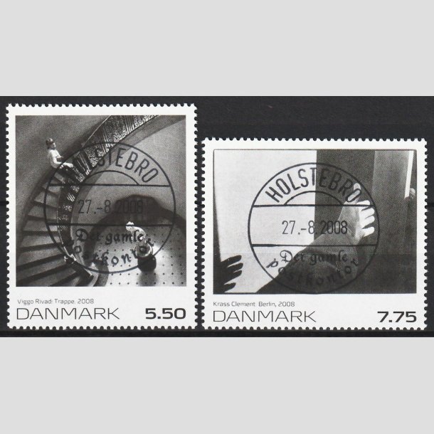 FRIM�RKER DANMARK | 2008 - AFA 1554+55 - Frim�rkekunst 11. - i s�t - Pragt Stemplet Holstebro