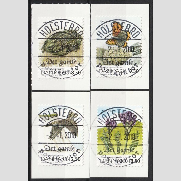 FRIM�RKER DANMARK | 2010 - AFA 1600E-03E - Danmarks natur III - Komplet s�t - Lux Stemplet