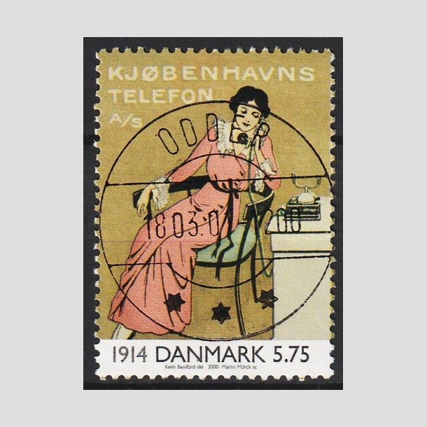 FRIM�RKER DANMARK | 2000 - AFA 1238 - 1900-tallet serie 1 - 5,75 Kr. - Lux Stemplet Odder