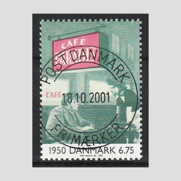 FRIM�RKER DANMARK | 2000 - AFA 1259 - 1900 tallet serie 3 - 6,75 Kr. Dansk film - Pragt Stemplet