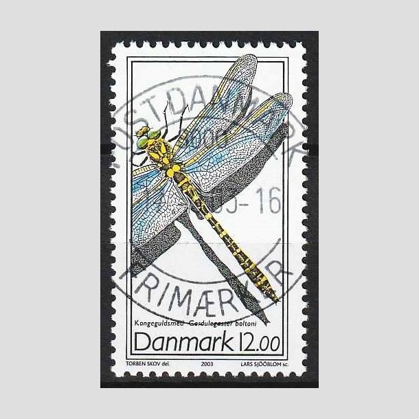 FRIM�RKER DANMARK | 2003 - AFA 1354 - Instekter. - 12,00 Kr. Kongeguldsmed - Lux Stemplet 