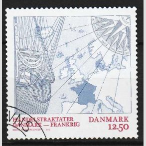 FRIM�RKER DANMARK | 2013 - AFA 1761 - Handelstraktater - 12,50 Kr. flerfarvet - P�nt Stemplet