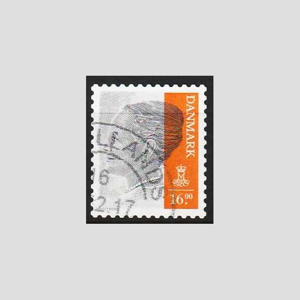 FRIM�RKER DANMARK | 2015 - AFA 1840 - Dronning Margrethe II (POST NORD) - 16,00 Kr. - Stemplet