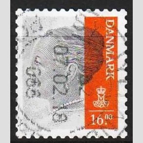 FRIM�RKER DANMARK | 2015 - AFA 1840 - Dronning Margrethe II (POST NORD) - 16,00 Kr. - Stemplet
