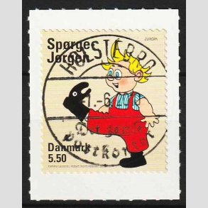FRIM�RKER DANMARK | 2010 - AFA 1628E - B�rneb�ger - 5,50 Kr. Sp�rge-J�rgen - Lux Stemplet