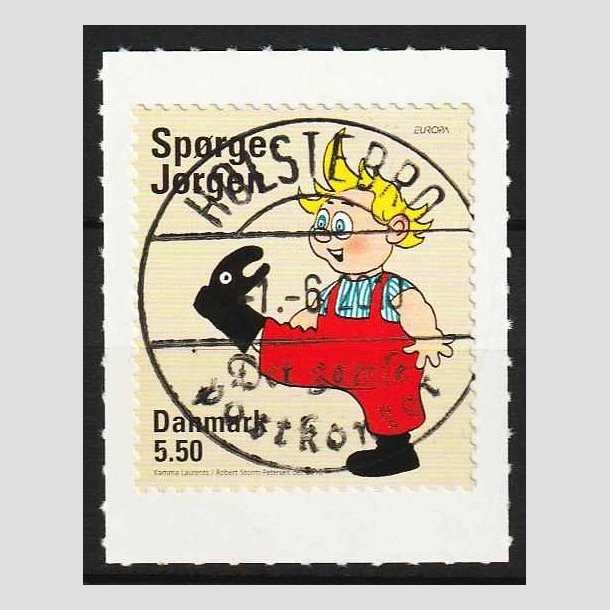 FRIM�RKER DANMARK | 2010 - AFA 1628E - B�rneb�ger - 5,50 Kr. Sp�rge-J�rgen - Lux Stemplet