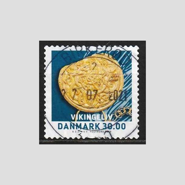 FRIM�RKER DANMARK | 2019 - AFA 1959 - Vikingeliv - 30,00 kr. flerfarvet - Lux Stemplet Birker�d