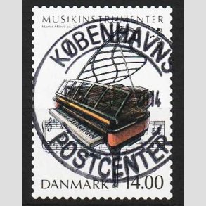 FRIM�RKER DANMARK | 2014 - AFA 1769 - PH-flyglet - 14,00 Kr. flerfarvet - Pragt Stemplet 
