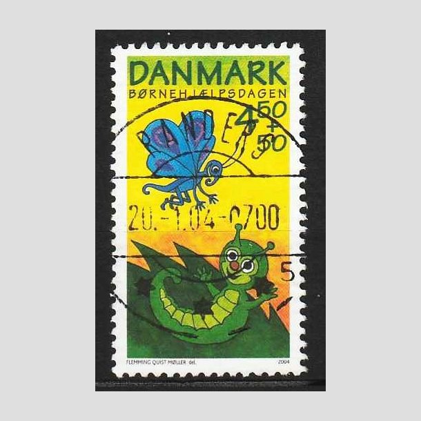 FRIM�RKER DANMARK | 2004 - AFA 1383 - B�rnehj�lpsdagen - 4,50 Kr. + 50 �re - Lux Stemplet Randers