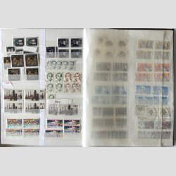 FRIM�RKER TYSKLAND | BUND+BERLIN - Stort parti p� mange plancher + 3 stk. tykke lagerb�ger. Meget postfrisk.   