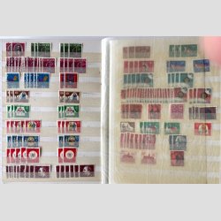 FRIM�RKER TYSKLAND | BUND+BERLIN - Stort parti p� mange plancher + 3 stk. tykke lagerb�ger. Meget postfrisk.   