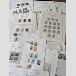 FRIMRKER TYSKLAND/BERLIN VEST.  | Samling postfrisk r 1970-1990 incl. miniark (ser komplet ud)  