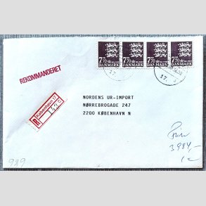 FRIM�RKER DANMARK | 1989 - AFA 929 - Rigsv�ben - 