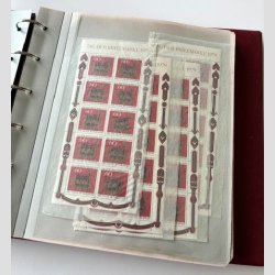 FRIM�RKER TYSKLAND/BUNDES. REP.  | Proppet lagermappe med 173 stk. postfriske miniark (se fotoudsnit)   