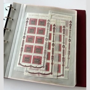 FRIM�RKER TYSKLAND/BUNDES. REP.  | Proppet lagermappe med 173 stk. postfriske miniark (se fotoudsnit)   