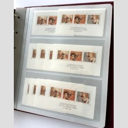 FRIM�RKER TYSKLAND/BUNDES. REP.  | Proppet lagermappe med 173 stk. postfriske miniark (se fotoudsnit)   