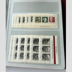 FRIM�RKER TYSKLAND/BUNDES. REP.  | Proppet lagermappe med 173 stk. postfriske miniark (se fotoudsnit)   