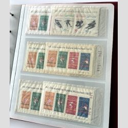 FRIM�RKER TYSKLAND/BUNDES. REP.  | Proppet lagermappe med 173 stk. postfriske miniark (se fotoudsnit)   