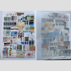 FRIMRKER TYSKLAND/BUNDES. REP.  | Proppet 48 siders lagerbog med rigtig mange Lux Stempler   