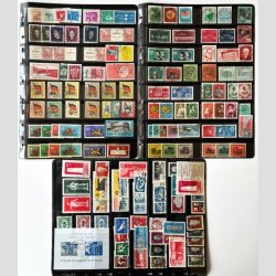 FRIM�RKER TYSKLAND DDR  | Flot tidlig samling med b.la. Luxstempler samt mappe div.   