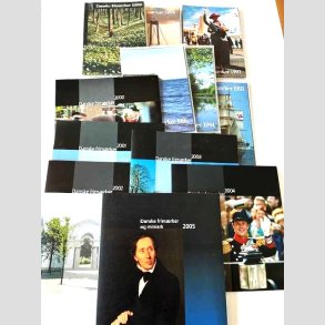 FRIM�RKER DANMARK | �RSMAPPER | �r 1993-2005 (minus 1997) 12 stk. - Postfrisk