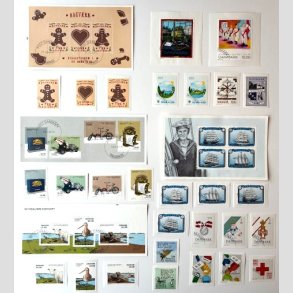 FRIM�RKER DANMARK | 2015 - Flotte enkeltm�rker + Miniark fra �rgangen 2015